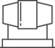 An icon of a square vent.