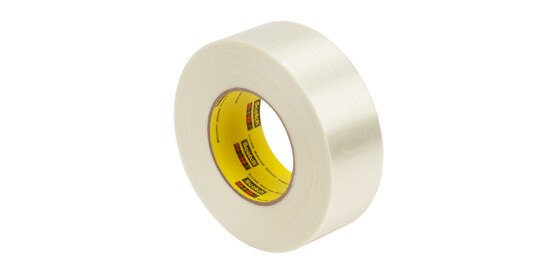A roll of white high strength tape.
