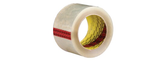 A roll of clear label protection tape.
