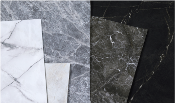 Finitions architecturales à texture pierre pour une esthétique authentique.
