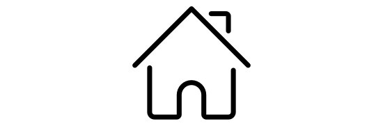 Une icône d’une maison.
