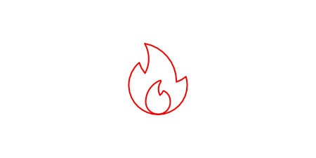 Fire icon.
