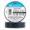 Un rouleau noir de Ruban isolant en vinyle à usage général 165 Temflex(MC) 3M(MC) avec son emballage sur le rouleau.