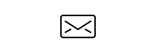 Icon of an envelope.
