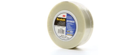 A roll of clear synthetic tape.
