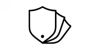Icon of multiple shields.
