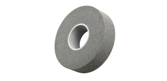 Une meule pour le polissage des métaux.
