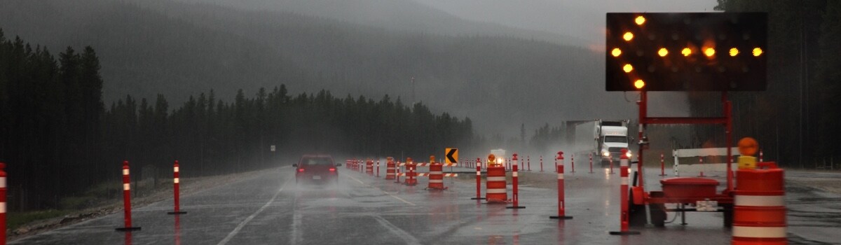 An informational article on the reduction in wet-night fatal injury collisions.
