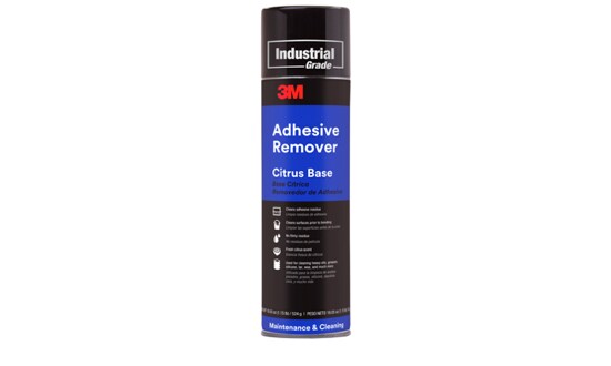 A cannister of 3M™ Adhesive Remover.
