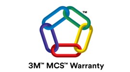 The 3M™ MCS™ Warranty logo.