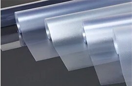 Five rolls of clear graphic overlaminates.