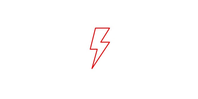 Electricity icon.
